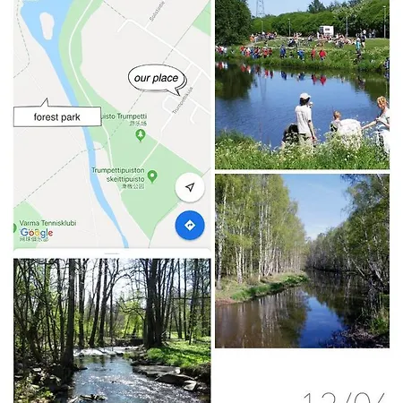 Apartmán Super Easy To Airport/hki , Full Aptment Max 4ppl