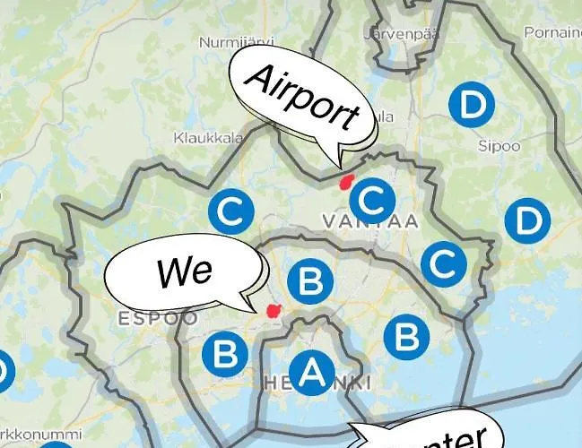 Super Easy To Airport/hki , Full Aptment Max 4ppl Apartment *